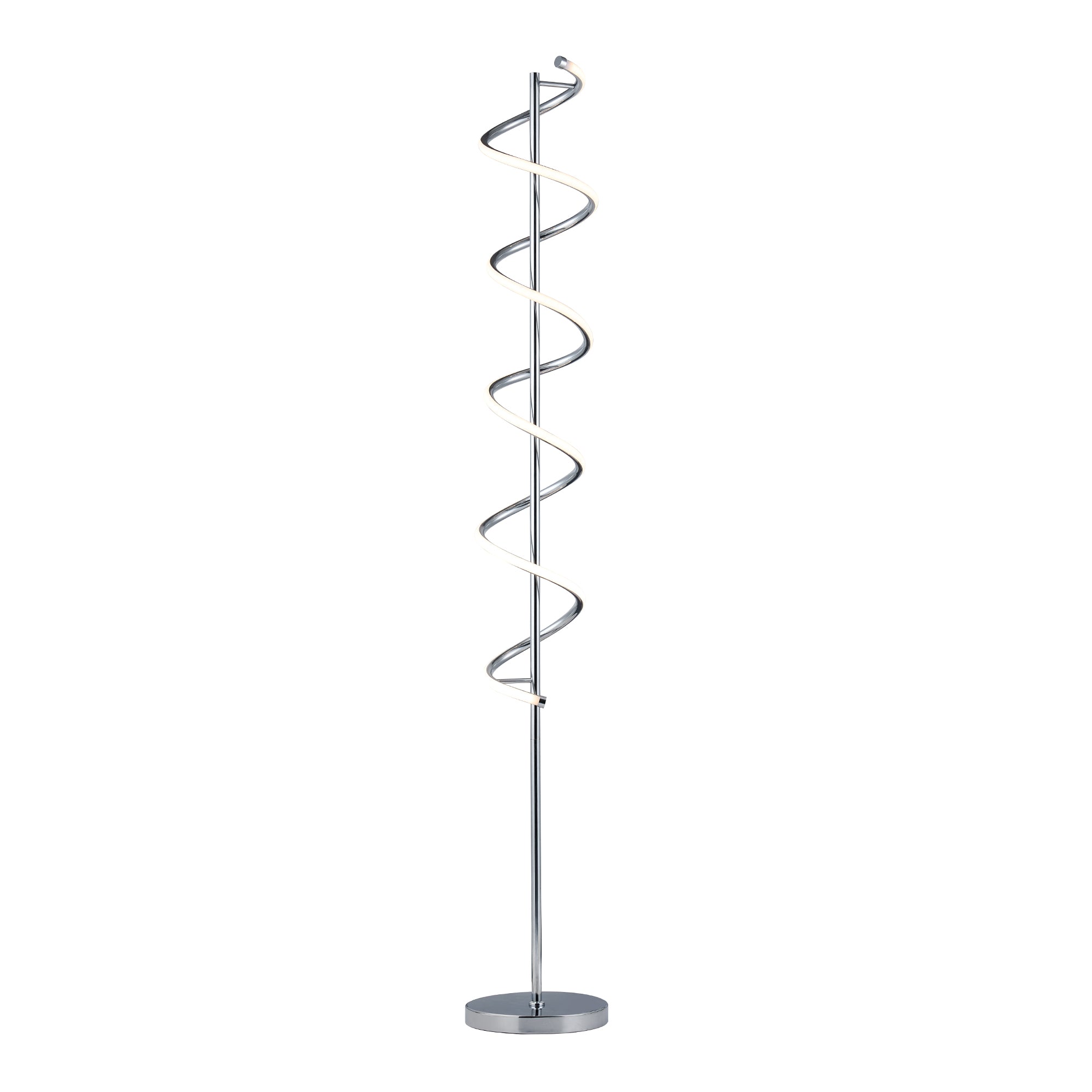 V558-LL-LED-11C-202505080920-00 Cirrhi LED Floor Lamp - Chrome - Image 1