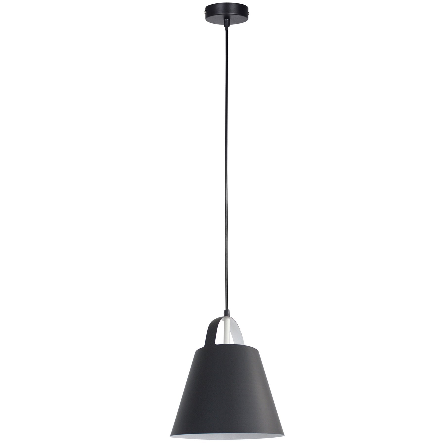 V558-LL002PL043B-95194-00 Clark Pendant Light - Black - Image 1