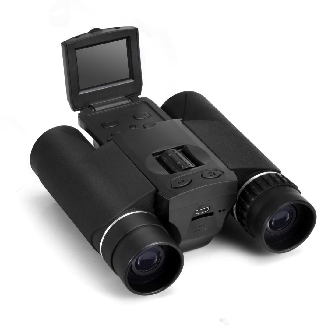 V562-0241GO-202504291235-00 10x Lcd Binoculars with Neck Strap and 25mm Objective Lens - Image 1