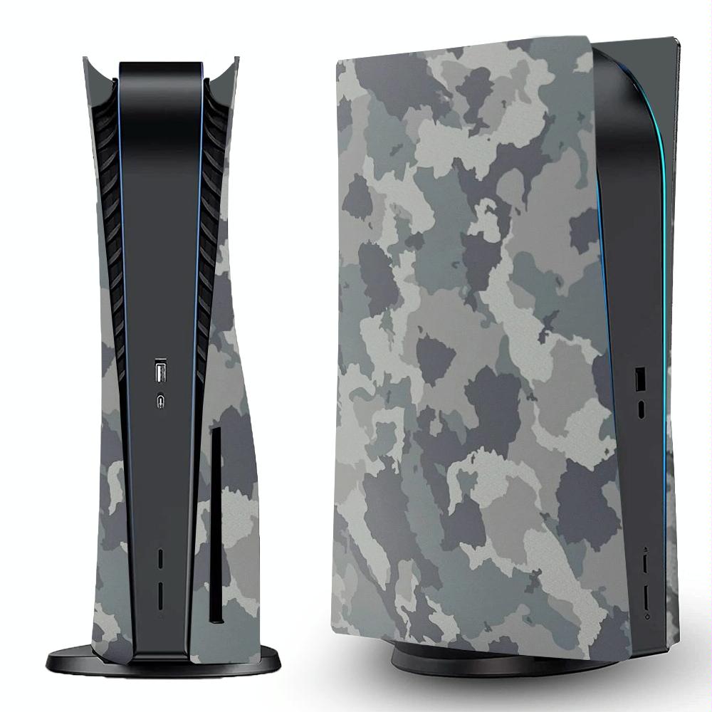 V562-07833060DBT-202503062010-00 Camouflage Shell Protective Cover for Ps5 Cd-rom Console - Image 1