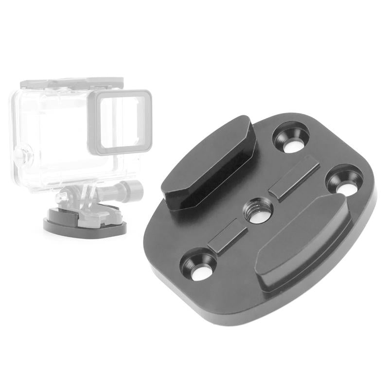 V562-1068983730DBT-202502212330-00 4 Holes Aluminum Quick Release Tripod Mount for Sports Camera - Image 1
