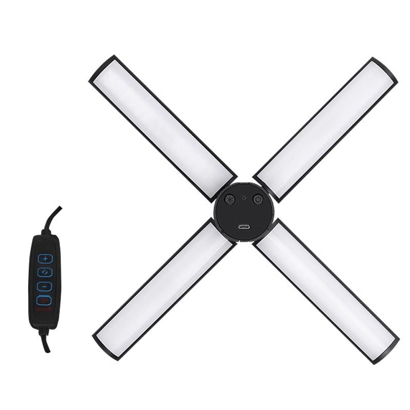 V562-1078613060DBT-202502212300-00 Portable Beauty Live Fill Light for Mobile Phones - Foldable Wire-controlled - Image 1