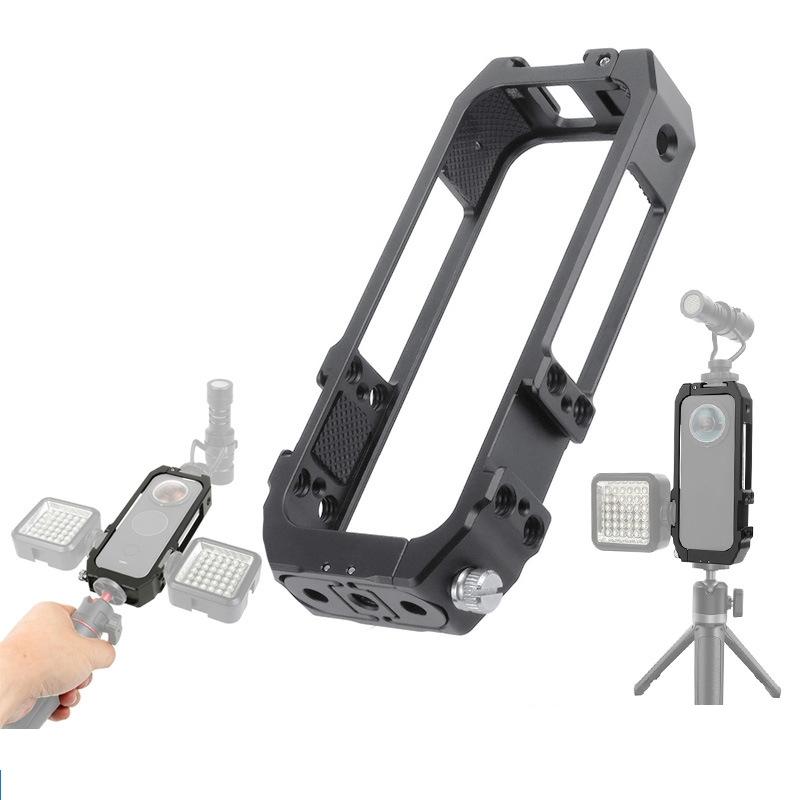 V562-1094512750DBT-202503061901-00 Metal Camera Cage with Cold Shoe for Vertical Protection - Image 1
