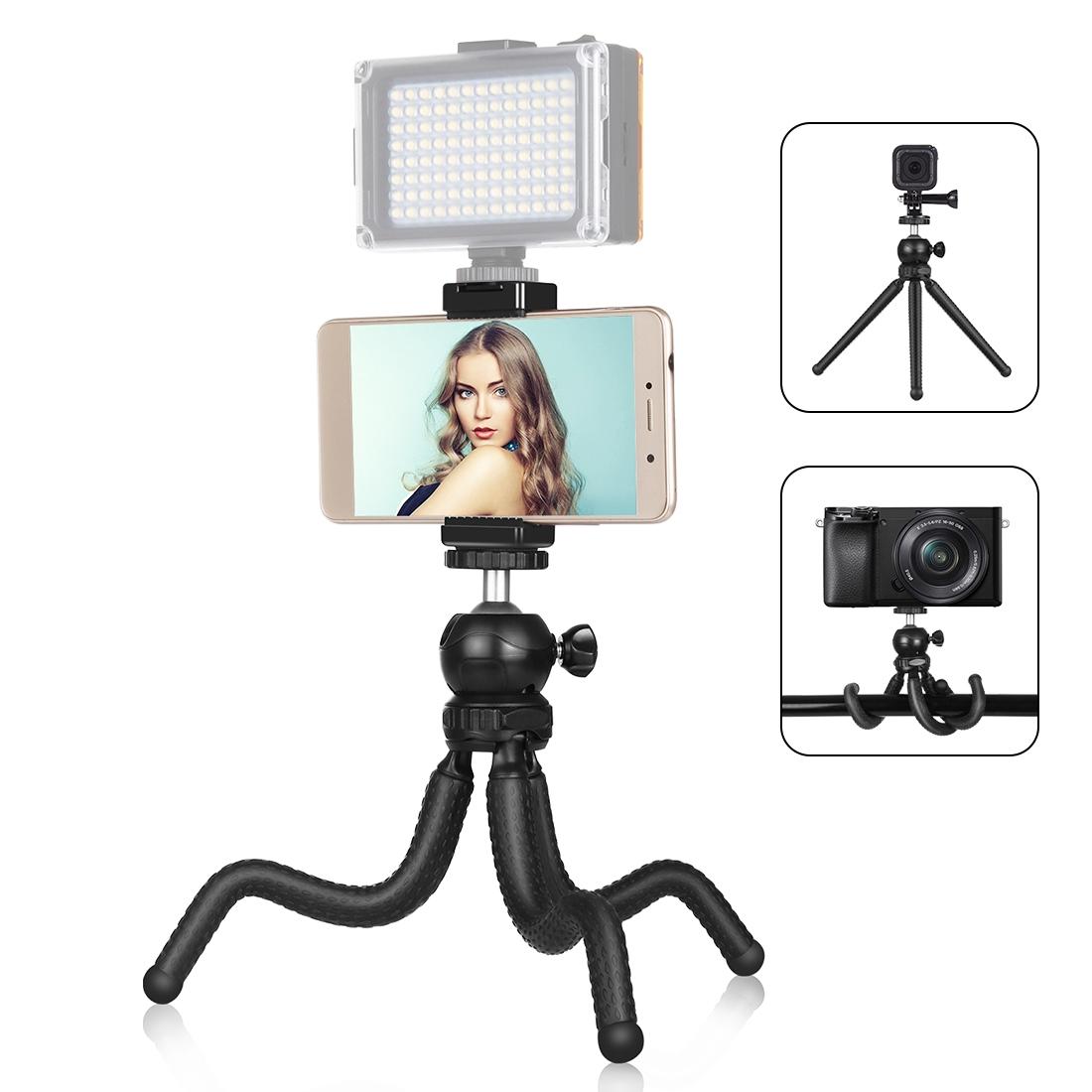 V562-1403TKP-219889-00 Flexible Mini Octopus Tripod with Ball Head and Phone Clamp - Image 1