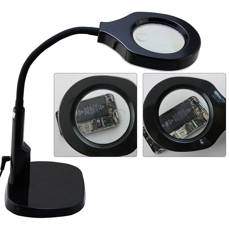 V562-1450DEL-202503052025-00 Adjustable Led Desk Magnifier Lamp for 220v Voltage - Image 1