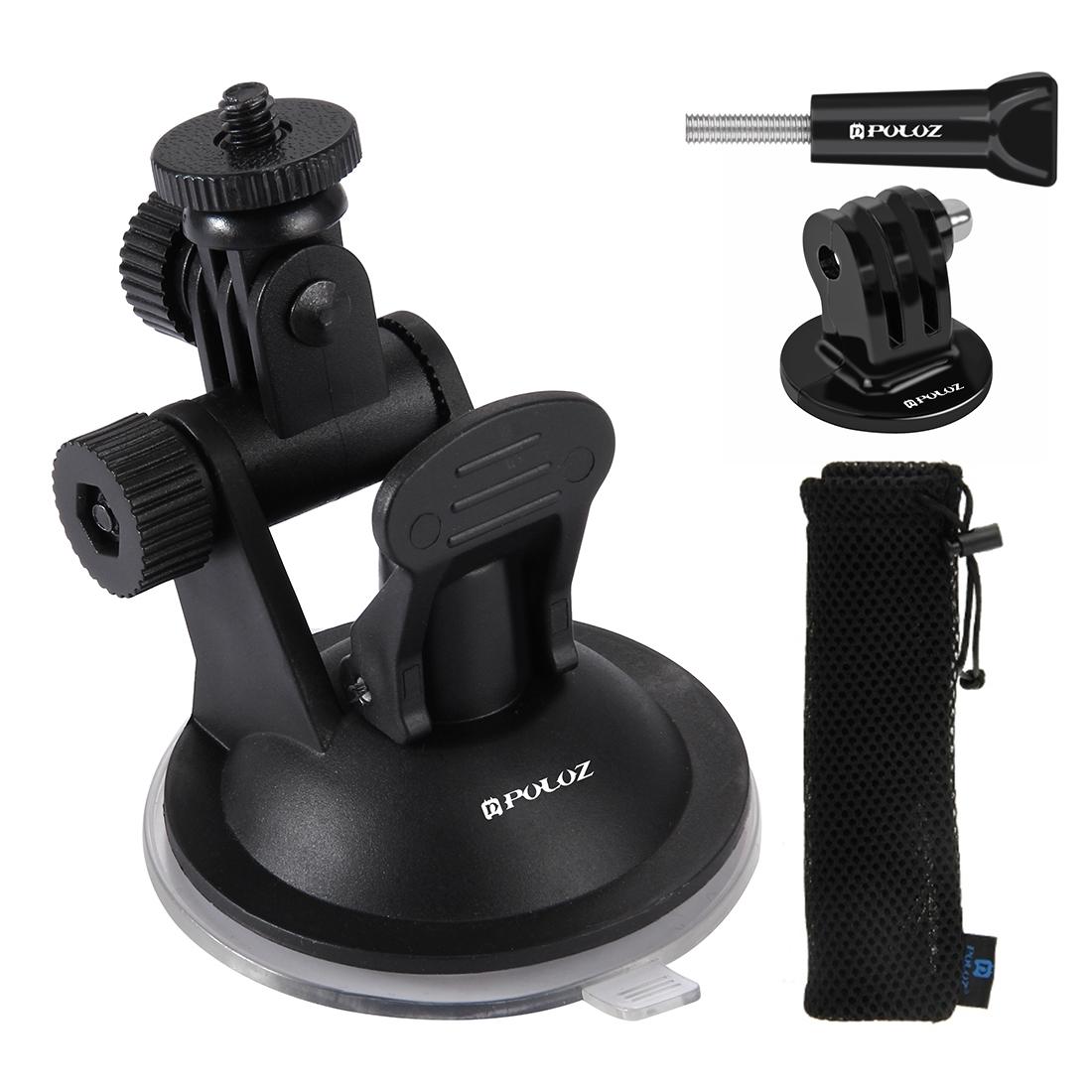 V562-15UP-202502212230-00 Universal Suction Cup Mount for Action Cameras with Tripod Adapter and Storage Bag - Image 1
