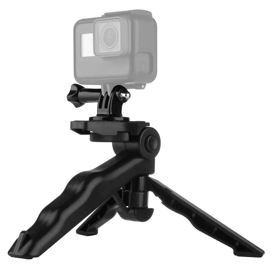 V562-191UP-202502212050-00 Grip Folding Tripod Mount for Gopro and Xiaoyi Action Cameras - Image 1