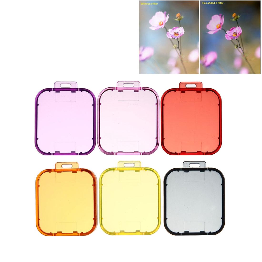 V562-2000PLD-202505221315-00 6-in-1 Lens Filter for Gopro Hero5 Action Camera - Image 1