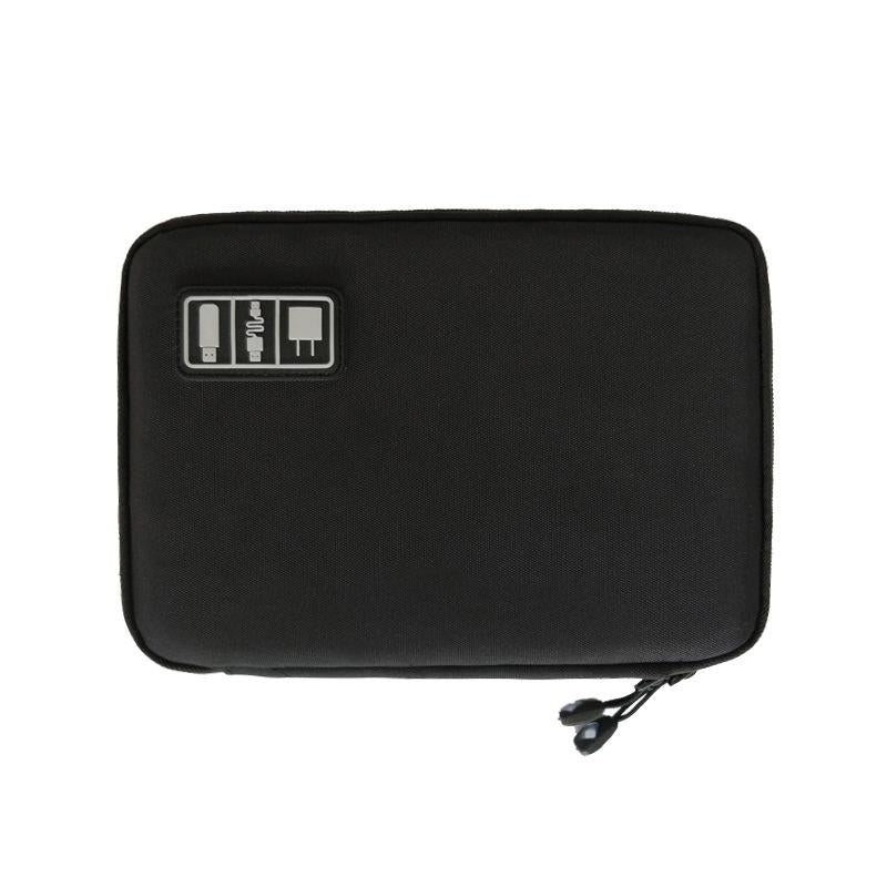 V562-2029542060DBT-202504022120-00 Portable Multifunctional u Disk Storage Bag for Mobile Phone Accessories - Black - Image 1