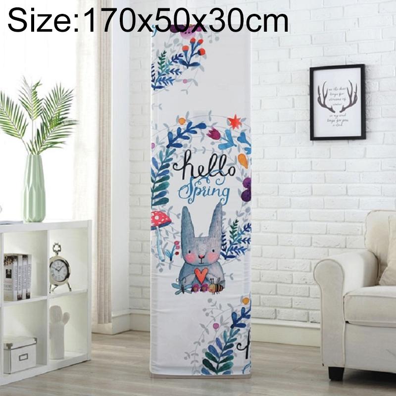 V562-2229377230DBT-202503031710-00 Rabbit Fabric Dust Cover for Vertical Cabinet Ac - 170x50x30cm - Image 1
