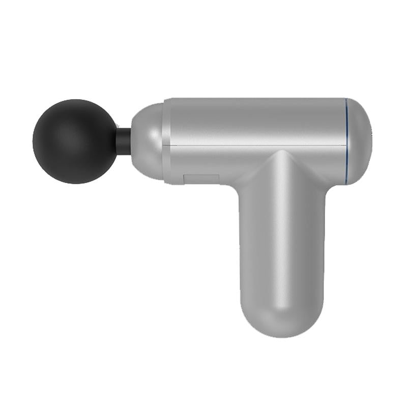 V562-3046591060DBT-219700-00 Silver Mini Vibrating Fascia Massage Gun - Image 1