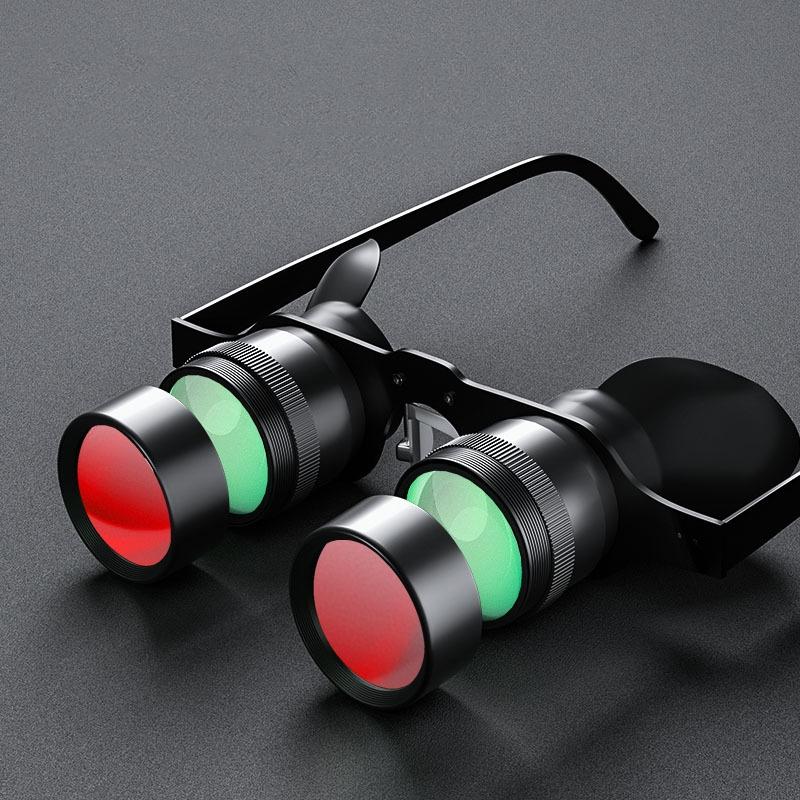 V562-4027092060DBT-202503062155-00 10x Hd Adjustable Focus Fishing Binoculars with Red Polarized Lens - Image 1