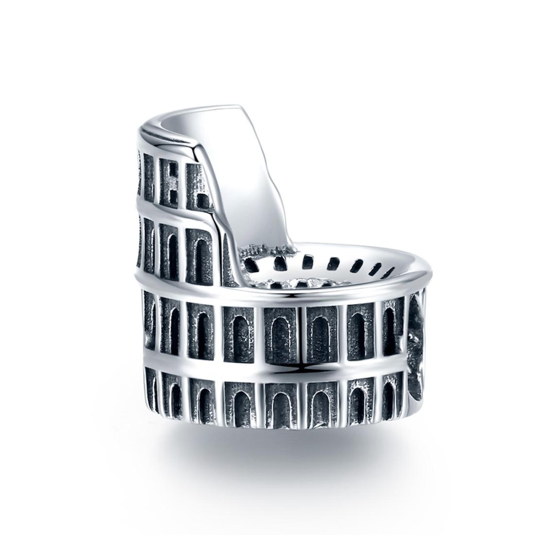 V562-472600ADE-202504111531-00 925 Sterling Silver Colosseum Beads For Diy Bracelets & Necklaces - Image 1