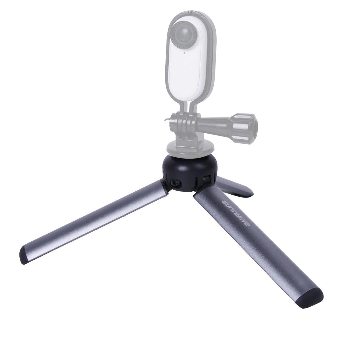 V562-5050591750DBT-202502212310-00 Aluminum Alloy Mini Tripod for Insta360 Go Dji Action and Gopro - Image 1
