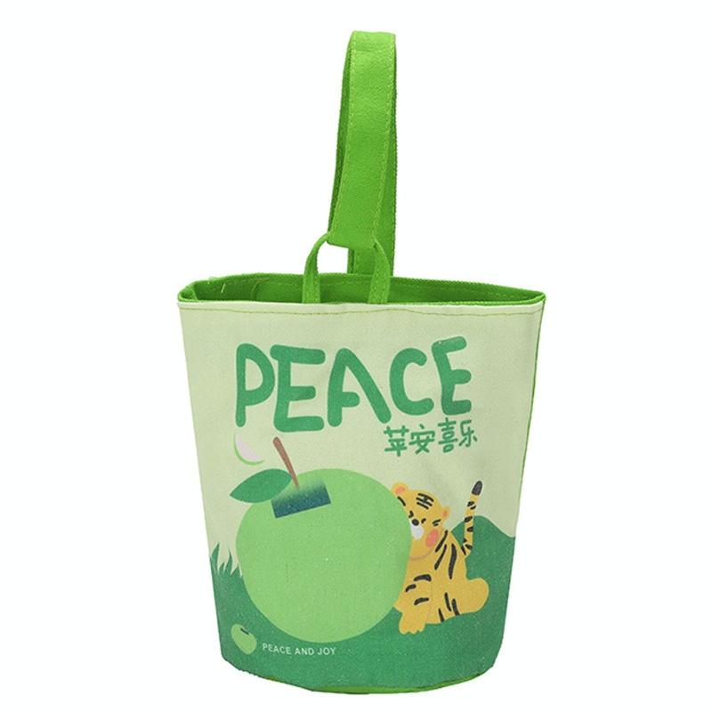 V562-5082544060DBT-202504251520-00 Cartoon Style Handbag - Cute Portable Outdoor - Peace - Image 1