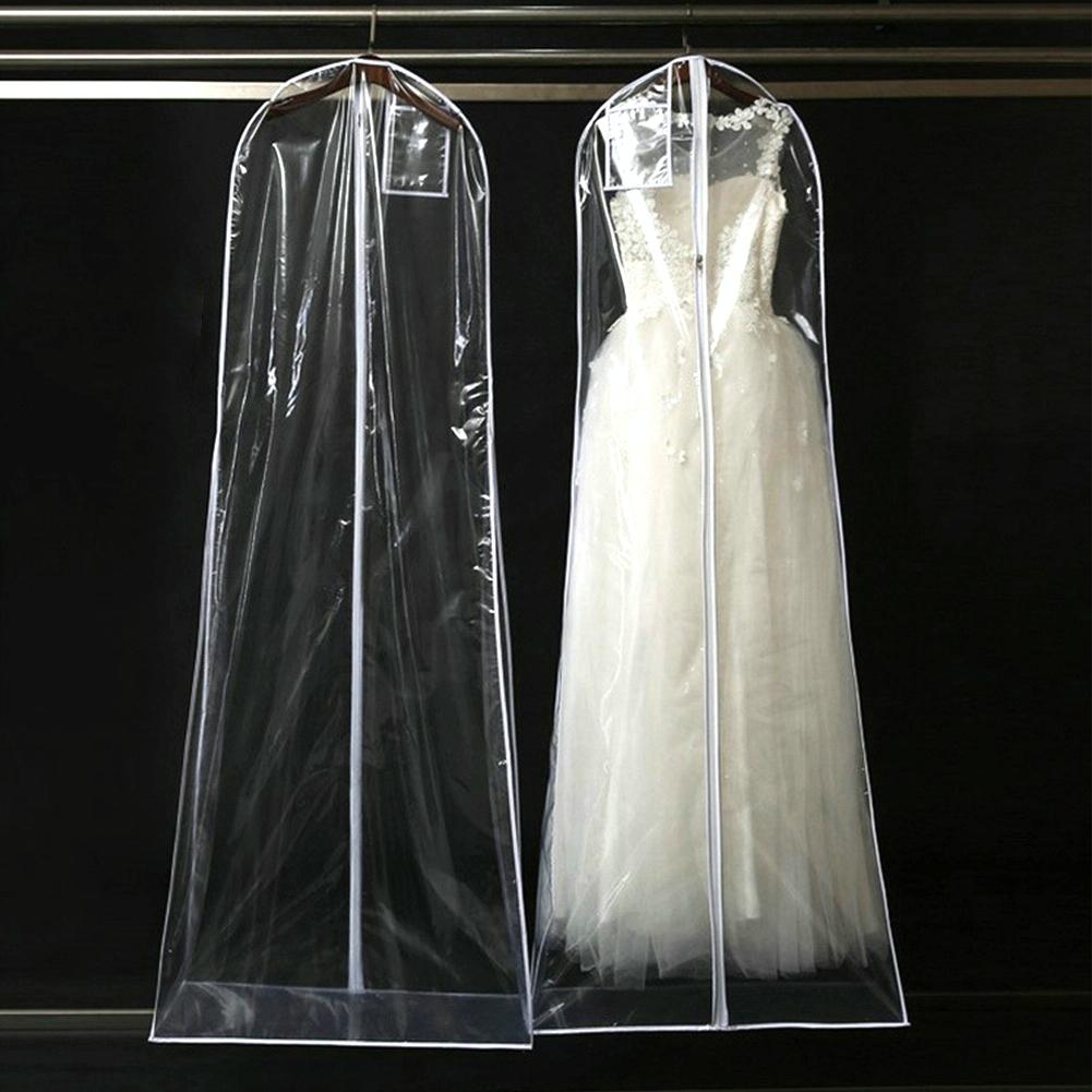 V562-55087230DBT-202503031936-00 Wedding Dress Storage Bag - Transparent Coat Protective Dust Cover - Image 1