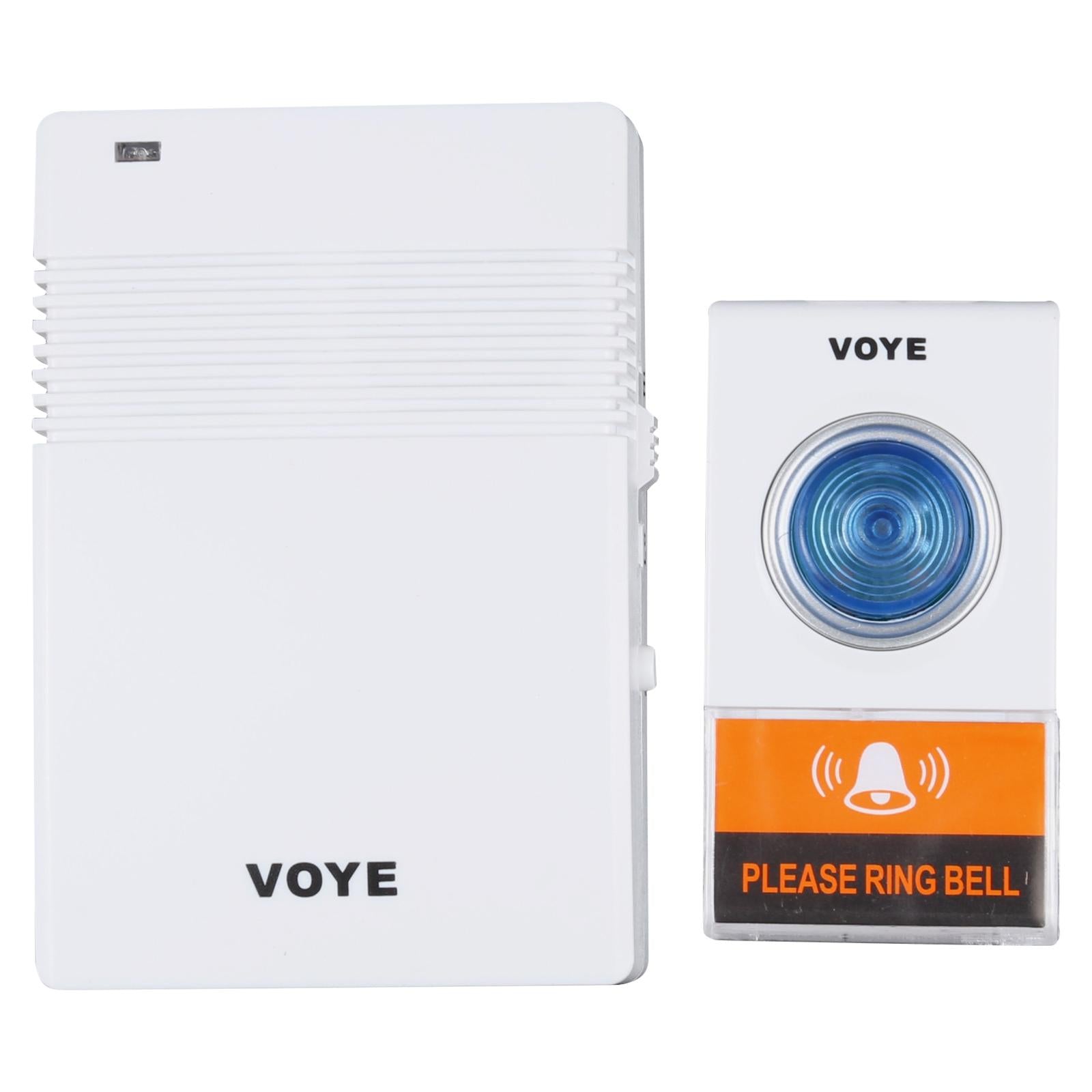 V562-6010-DW-S-202503061825-00 38 Melody Wireless Doorbell - White - Image 1