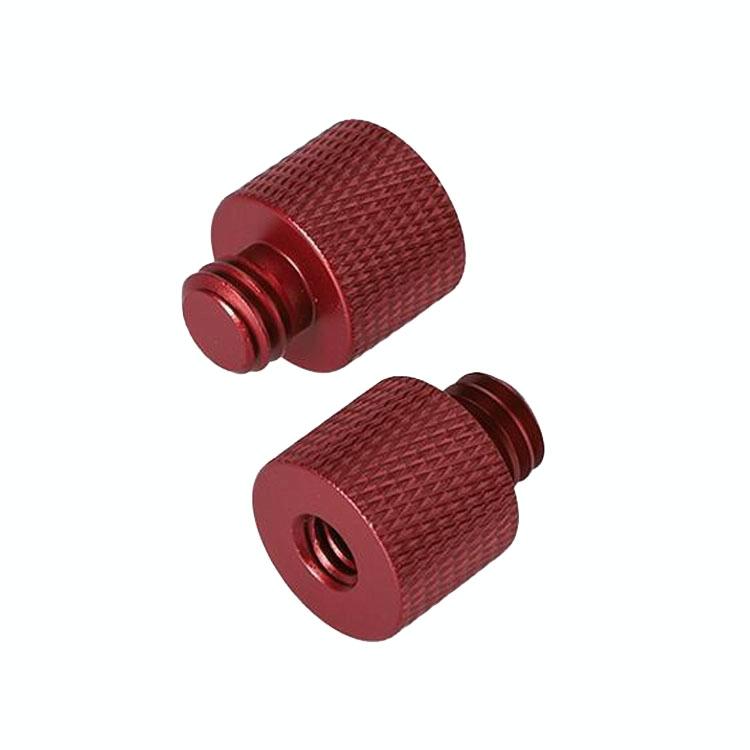 V562-6059481060DBT-202502212050-00 10-Piece 1 / 4 To 3 / 8 Screw Adapter - Red - Image 1