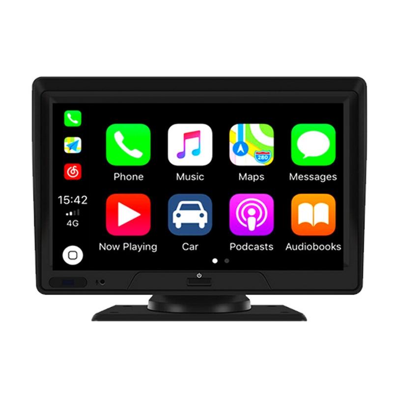 V562-6192RAC-202503031315-00 7 Touch Display Car Navigator with Dual-lens Smart Driving Recorder - Portable and Wireless - Image 1