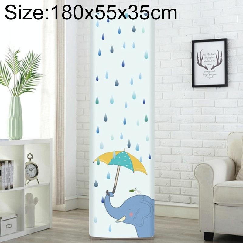 V562-6329377230DBT-202503031641-00 180x55x35cm Raindrop Fabric Dust Cover for Vertical Cabinet Air Conditioners - Image 1