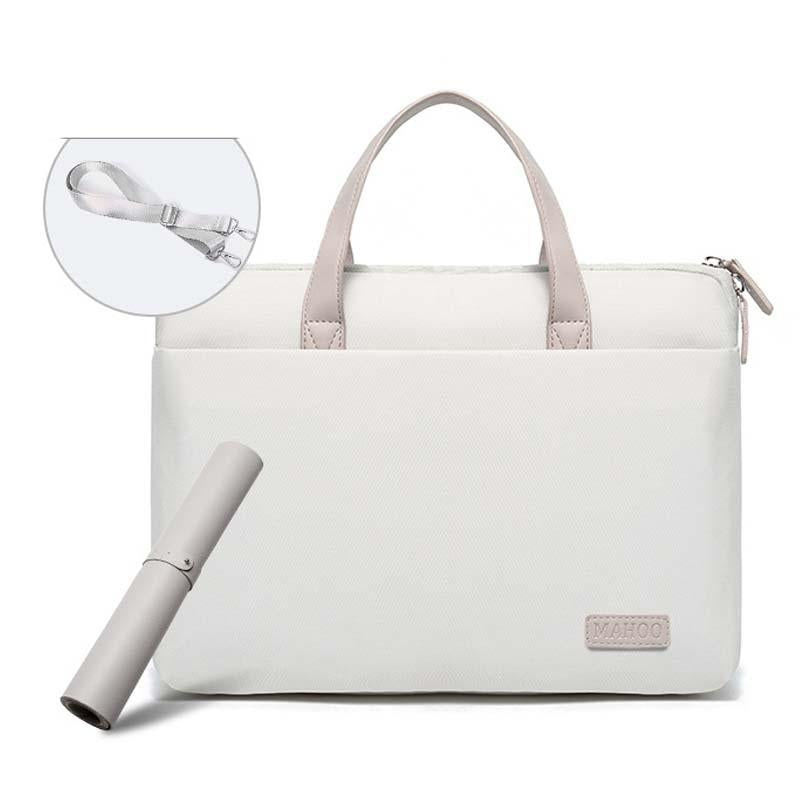 V562-7030536240DBT-202502282021-00 Ultra-thin 15.6-16.1 Macbook Hand Laptop Bag with Gray Mouse Pad - Image 1