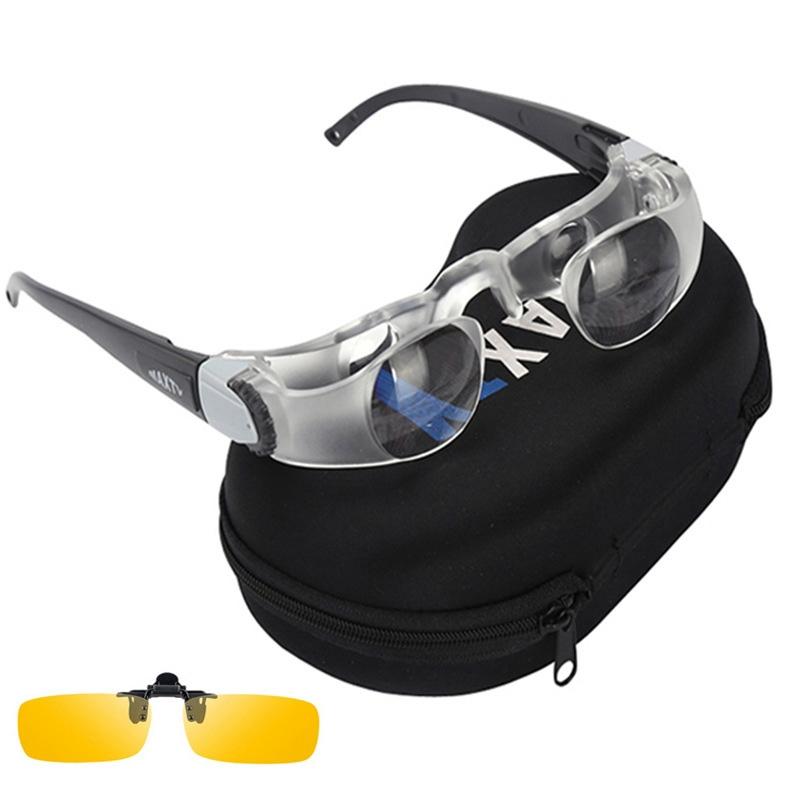 V562-7053422060DBT-202503201725-00 Adjustable Focus Telescope for Fishing - Myopia & Yellow Clip - Image 1