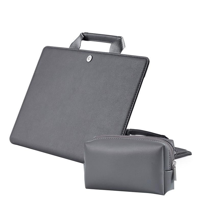 V562-7076072060DBT-202502211955-00 15.4 Inch Laptop Bag & Power Bag - Protective Tote for Macbook Pro - Dark Gray - Image 1