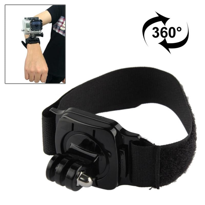 V562-8060-PLD-S-202505211925-00 360 Degree Hand Camera Mount for Gopro Insta360 Dji Action and Other Action Cams - 36cm Strap - Image 1