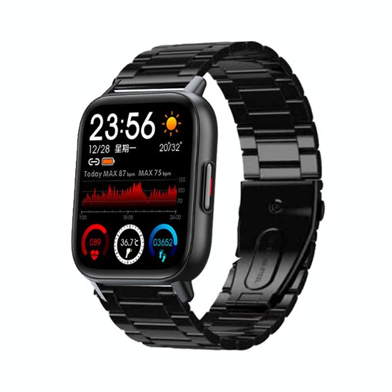 V562-8082182060DBT-202504251920-00 1.69 Inch Waterproof Smart Watch With Health Monitoring & Body Temperature Detection - Image 1