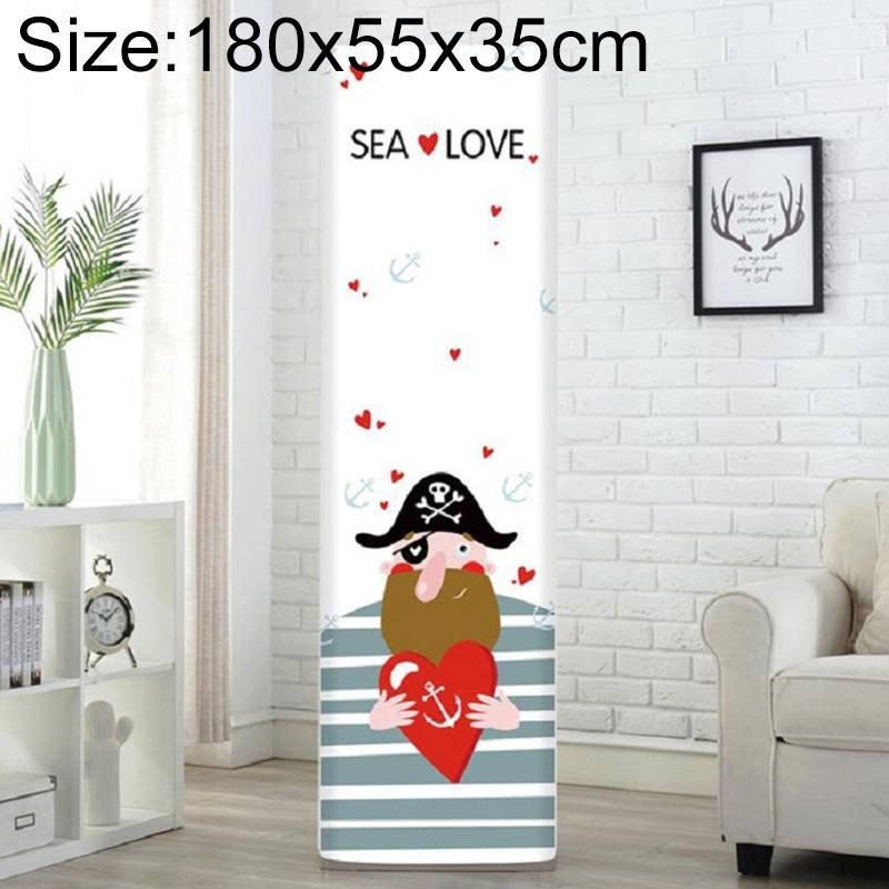 V562-8429377230DBT-202503031641-00 180x55x35cm Pirate Fabric Dust Cover for Vertical Cabinet Air Conditioners - Image 1
