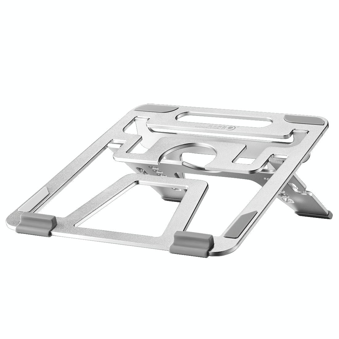 V562-9965CP-202509181330-00 Adjustable Foldable Aluminum Laptop Stand - Portable Double Triangle Design - Image 1