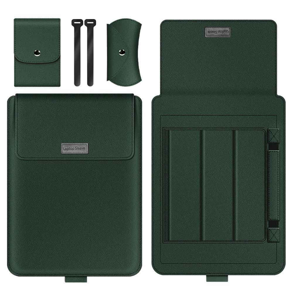 V562-A1000643450DBT-202504022112-00 11 / 12 Inch 4-in-1 Computer Bracket Liner and Storage Bag - Green - Image 1