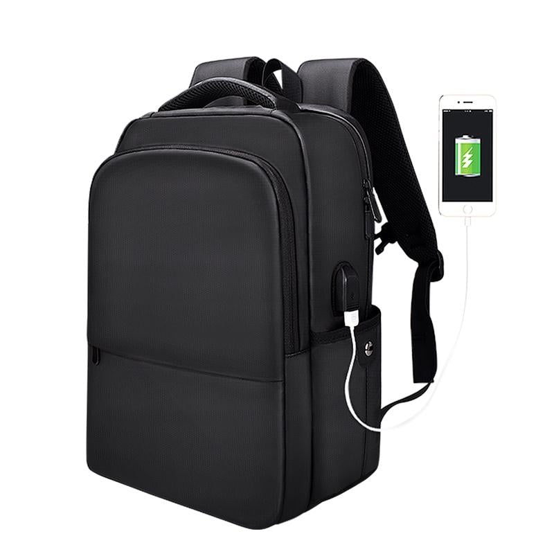 V562-A100077100ADE-202505271315-00 Universal Business Backpack With Usb Charging Port - Black 13-15 Inch - Image 1