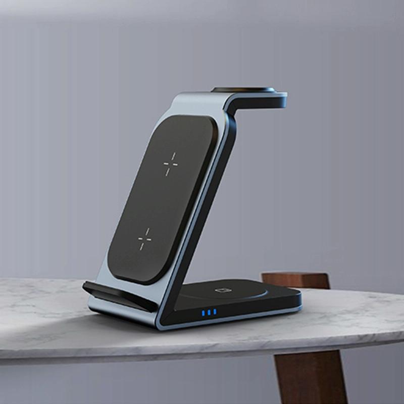 V562-A100101700ADE-202504211933-00 3 In 1 Vertical Metal Wireless Charger - Tarnish - Image 1