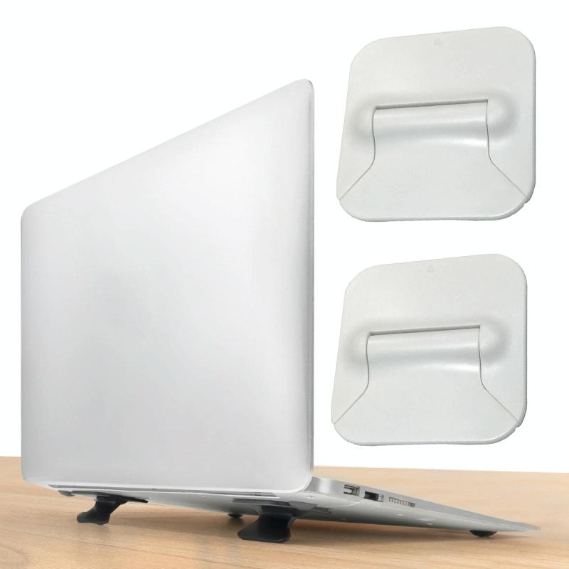 V562-A1012042060DBT-202502271905-00 Foldable Laptop Stand - Portable and Compact - White - Image 1