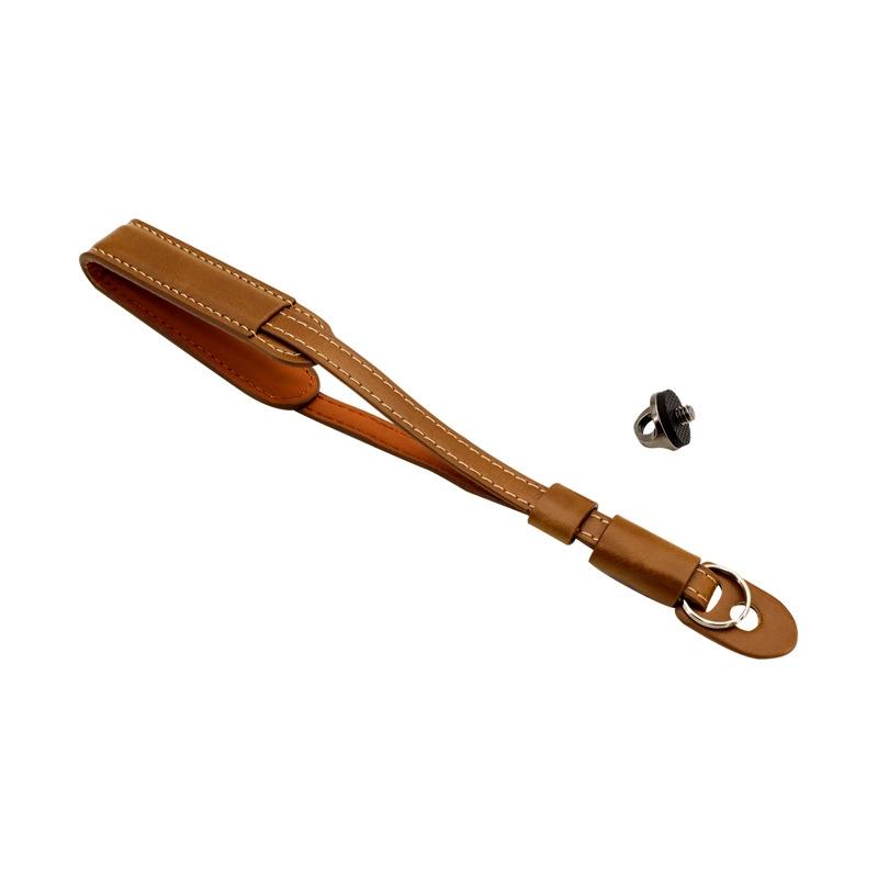 V562-A1017334060DBT-222075-00 Handheld Camera Gimbal Wrist Strap for Dji Pocket / Om Series - Brown - Image 1