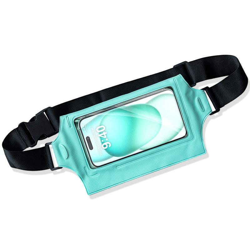 V562-A1019905060DBT-202504251512-00 Waterproof Waist Bag For Mobile Phone And Sports - Mint Blue - Image 1