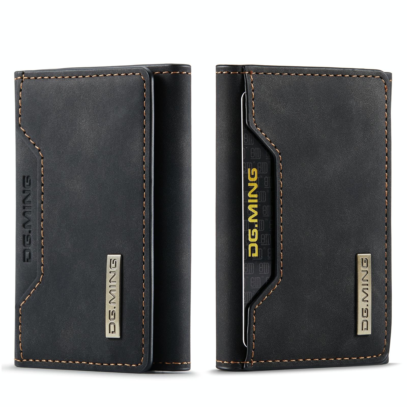 V562-A102242200ADE-202503281849-00 3 Fold Card Bag For Dg.Ming M2 Series Compact & Stylish - Black - Image 1
