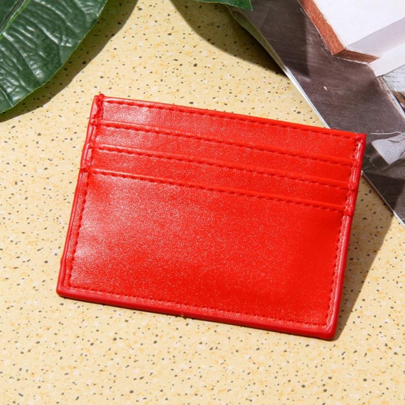 V562-A1031734240DBT-202503280232-00 Multi Card Holder For Men Driver License Bank Cards - Red - Image 1