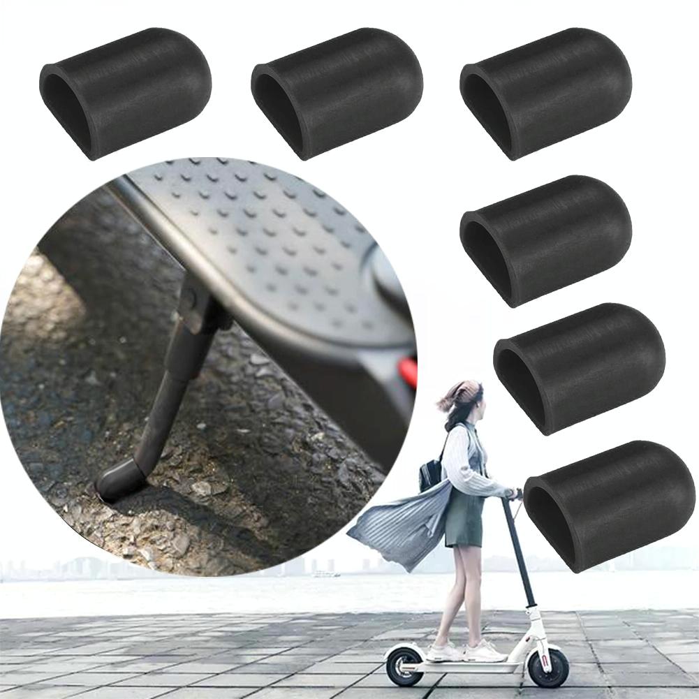 V562-A1035596240DBT-202505262130-00 6-piece Silicone Foot Support for Xiaomi Mijia M365 Electric Scooter - Black - Image 1
