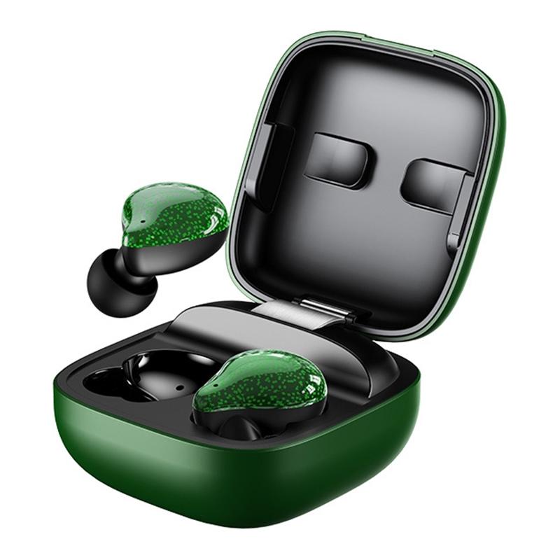 V562-A104023100ADE-202502212220-00 Green Tws-33 Bluetooth 5.0 True Wireless Earphones - Image 1