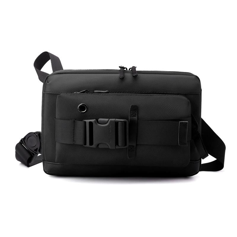 V562-A1041254060DBT-202503041246-00 Functional Men Chest Bag Versatile Messenger Bag For Everyday Use - Black - Image 1