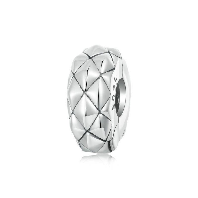 V562-A1041715060DBT-202504111542-00 925 Sterling Silver Diy Bracelet Clip Diamond Pattern - Image 1