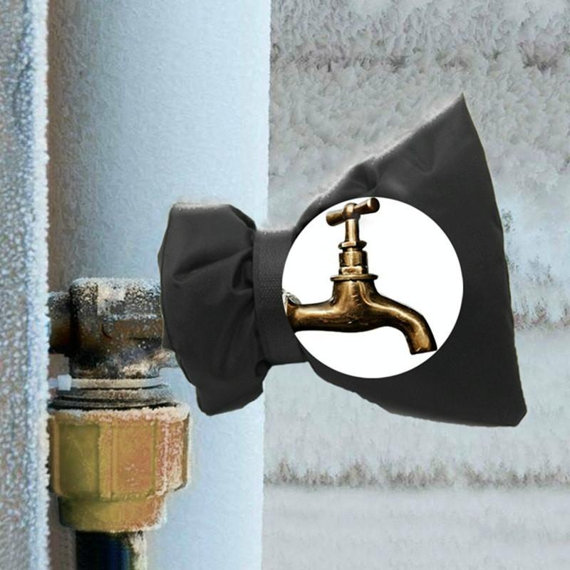 V562-A106022850DBT-202503031920-00 Outdoor Winter Faucet Cover - 2 Pack Anti-icing Protection - Image 1