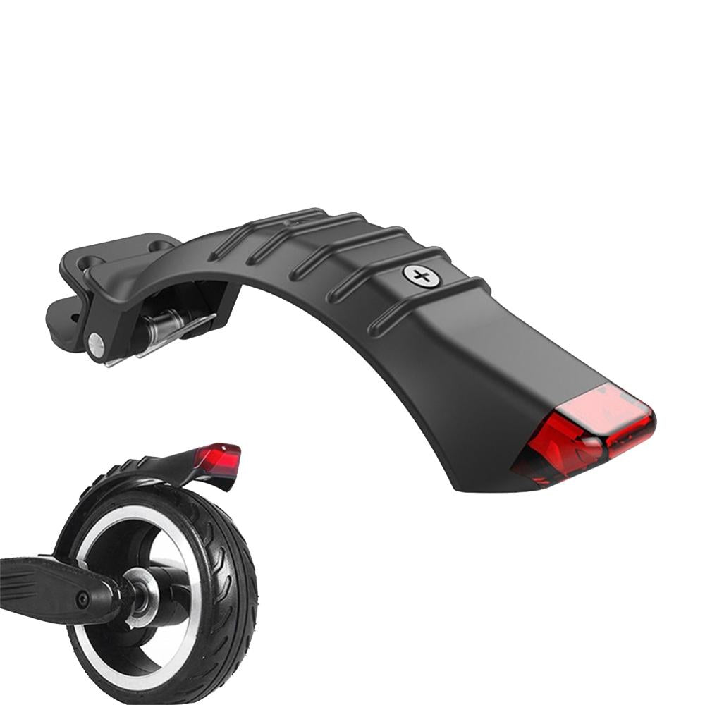 V562-A1085622750DBT-202502211935-00 Carbon Fiber Rear Fender with Led Tail Light for Electric Scooters - 5 / 5.5 / 6.5 Inch - Image 1