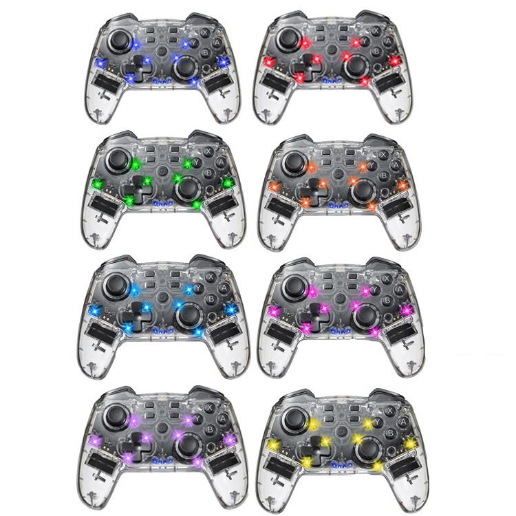 V562-A1089723060DBT-202504181926-00 Led Wireless Gamepad for Switch Pro with Light - Image 1
