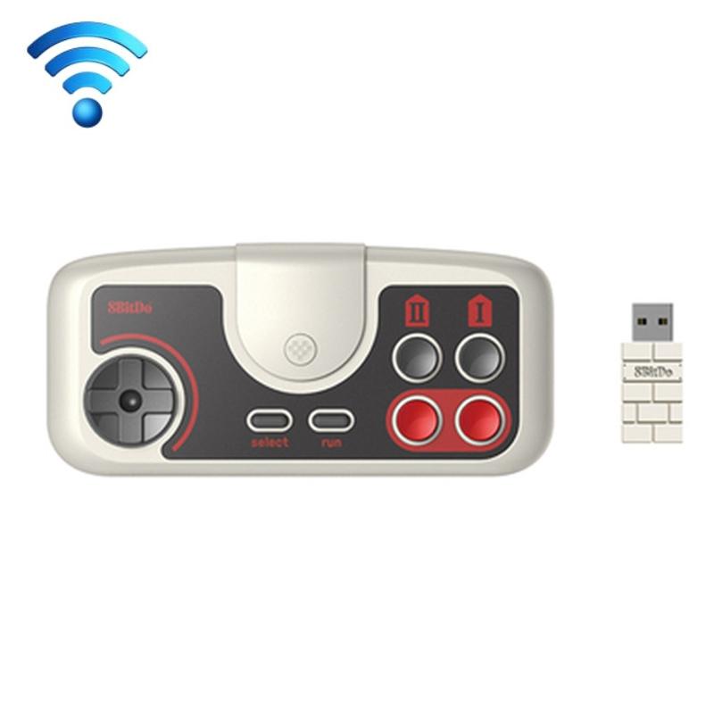 V562-A1095432060DBT-202503202021-00 8bitdo Pce2.4g Wireless Gamepad for Nintendo Switch - Light Gray - Image 1