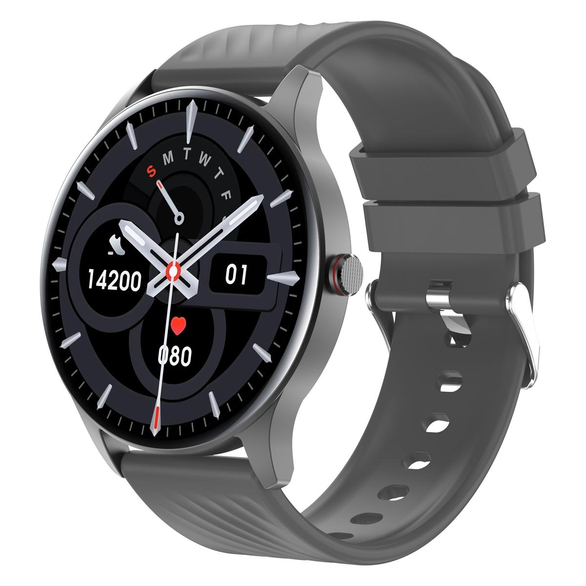 V562-A109580600ADE-202504251912-00 1.43 Inch Amoled Smart Watch With Bt Call & Health Tracking - Tarnish - Image 1