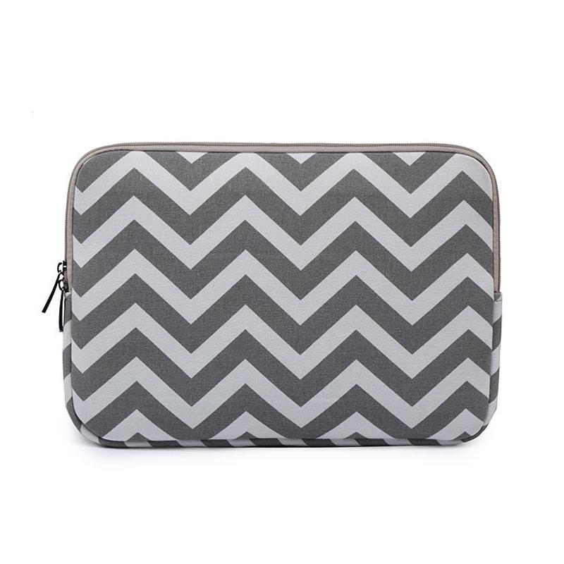 V562-A5050375950DBT-202504022006-00 14 Wavy Pattern Notebook Liner Bag - Wavy Design - Gray - Image 1