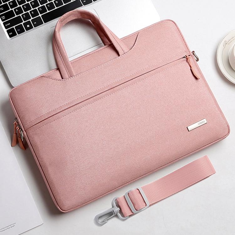V562-A608722300ADE-202502281905-00 15.6 Inch Inner Bag with Shoulder Strap for Handbag or Laptop - Pink - Image 1